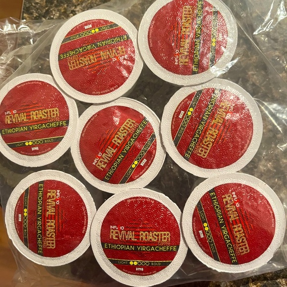 Revival Roaster Kitchen 8 Keurig Pods Revival Roaster Ethiopian